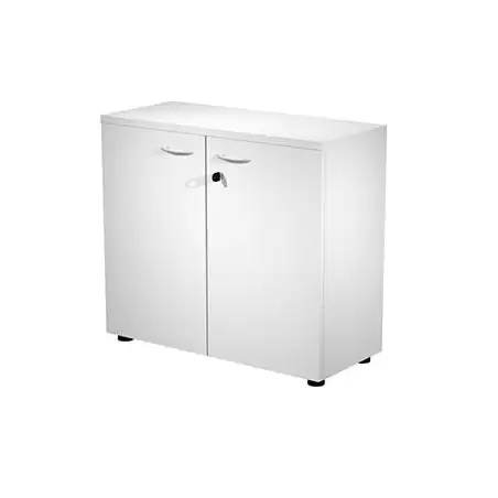 (030PM-3) ARTEXPORT ARMARIO BAJO PRESTO CON PUERTAS 1 ESTANTE 22MM REGULABLE CON TRASERA BLANCO