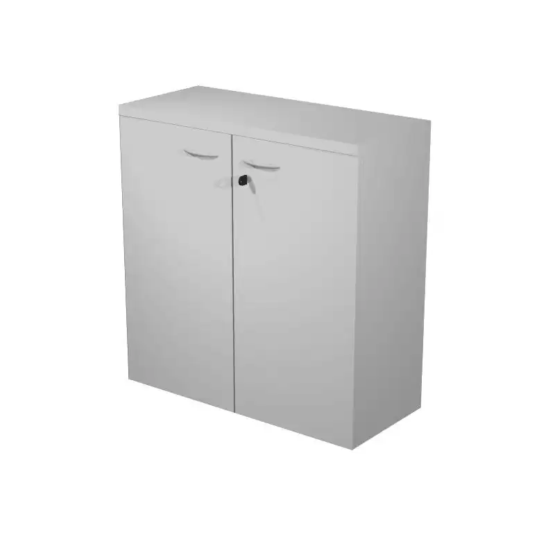 (030PM-9) ARTEXPORT ARMARIO BAJO PRESTO CON PUERTAS 1 ESTANTE 22MM REGULABLE CON TRASERA GRIS