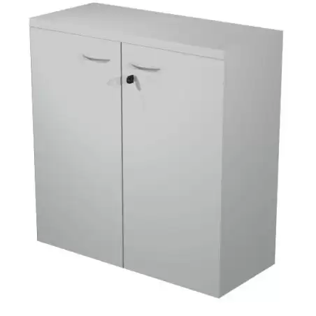 (030PM-9) ARTEXPORT ARMARIO BAJO PRESTO CON PUERTAS 1 ESTANTE 22MM REGULABLE CON TRASERA GRIS