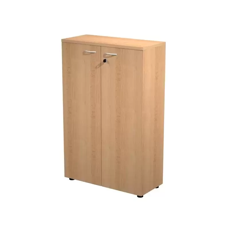 (035PM-6) ARTEXPORT ARMARIO MEDIO PRESTO CON PUERTAS 2 ESTANTES 22MM REGULABLES CON TRASERA HAYA