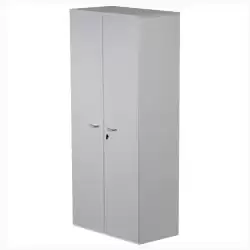 (038+39PM-9) ARTEXPORT ARMARIO ALTO PRESTO CON PUERTAS 3 ESTANTES 22MM CON TRASERA GRIS