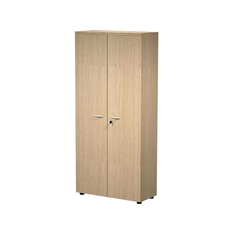 (038+39PM-C) ARTEXPORT ARMARIO ALTO PRESTO CON PUERTAS 3 ESTANTES 22MM CON TRASERA ROBLE