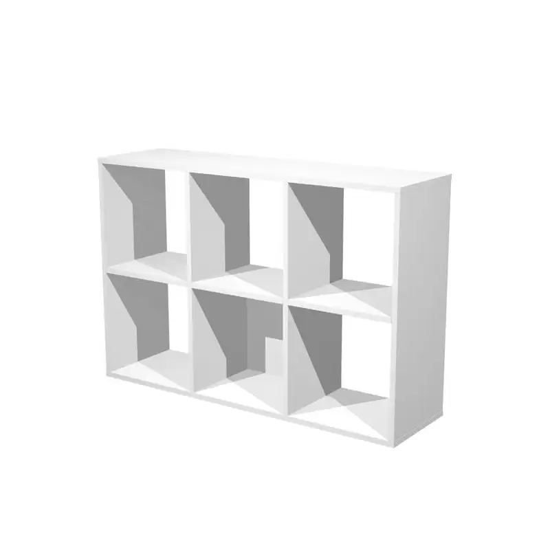 (6MaxC) ARTEXPORT ESTANTERÍA 6 CUBOS HOME OFFICE 2767 BLANCO -DESMONTADO-