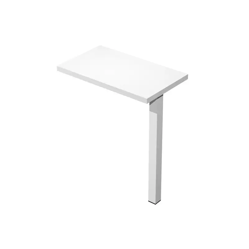 (@68001+3-AFAA0695-AN) ARTEXPORT ALA LATERAL MESA 60X35 TABLERO 22MM BLANCO