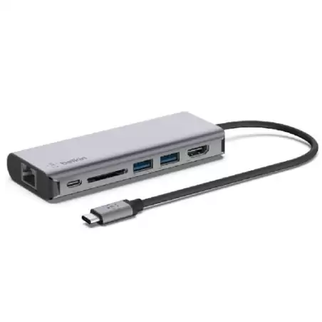 (AVC008BTSGY) BELKIN ADAPTADOR USB-C 5 EN 1 ETHERNET
