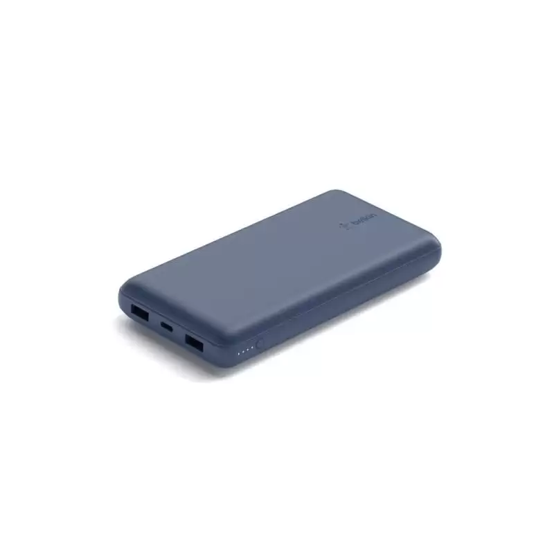 (BPB011BTBL) BELKIN CARGADOR POWER BANK 10K MAH 2USB-A 1 USB-C AZUL