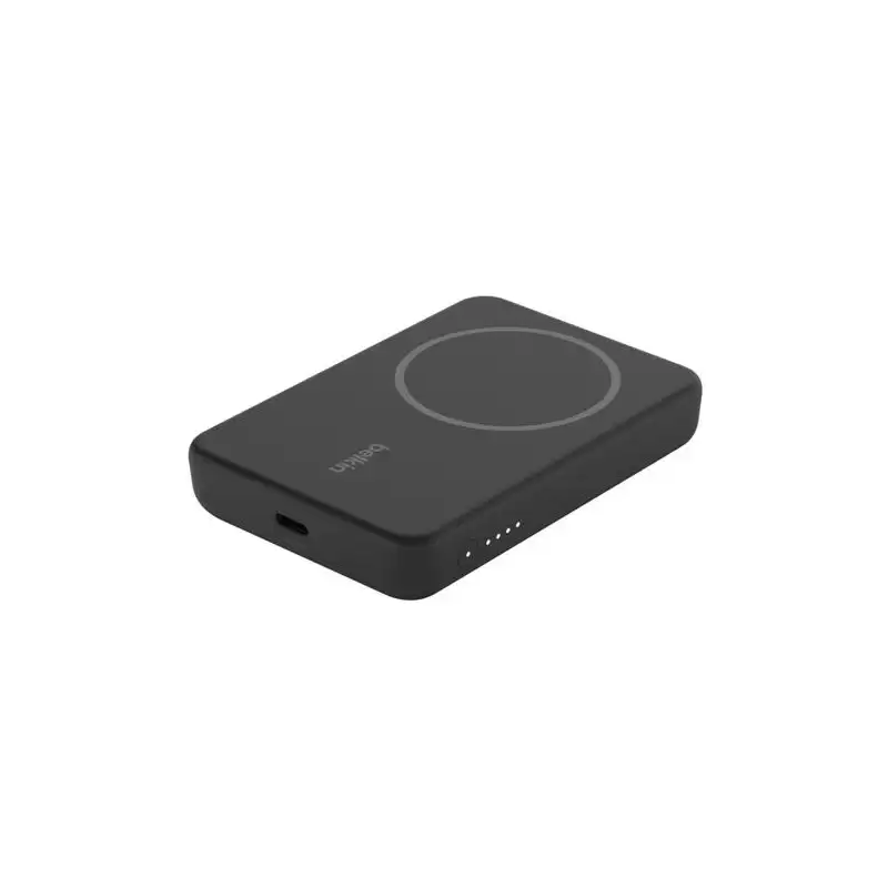 (BPD004BTBK) BELKIN CARGADOR INALAMBRICO POWER BANK 5K MAH 1XUSB-C NEGRO