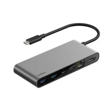 (INC024HQSGY) BELKIN ADAPTADOR USB-C 8 EN 1 ETHERNET