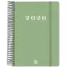 (743522026) FINOCAM AGENDA ESPIRAL MY E10-155X212MM 1DP TAPA DURA VERDE 2026