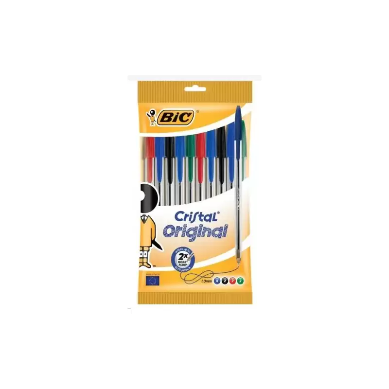 (516354) BIC BOLÍGRAFO ORIGINAL ORIGINAL COLORES SURTIDOS AZUL