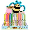 (529660) BIC BOLÍGRAFOS 4 COLORES DISEÑO + MARCADORES HIGHLIGHTER SURTIDOS EXPOSITOR 144 UD