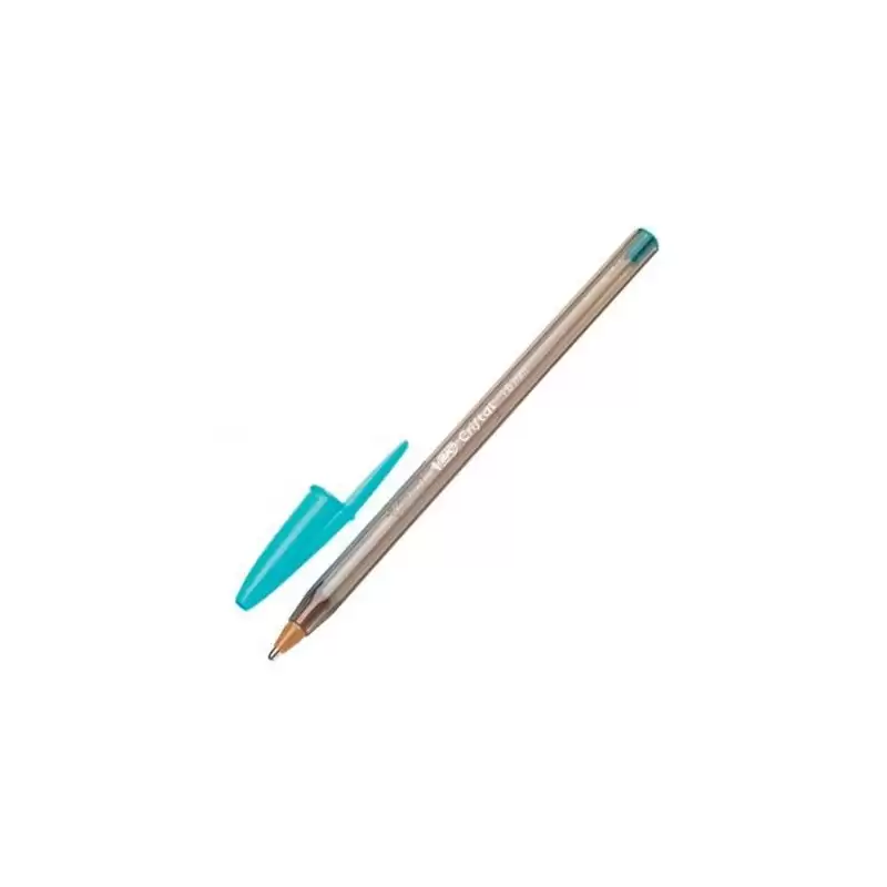 (929074) BIC BOLÍGRAFO CRISTAL FUN TURQUESA CAJA 20 UD