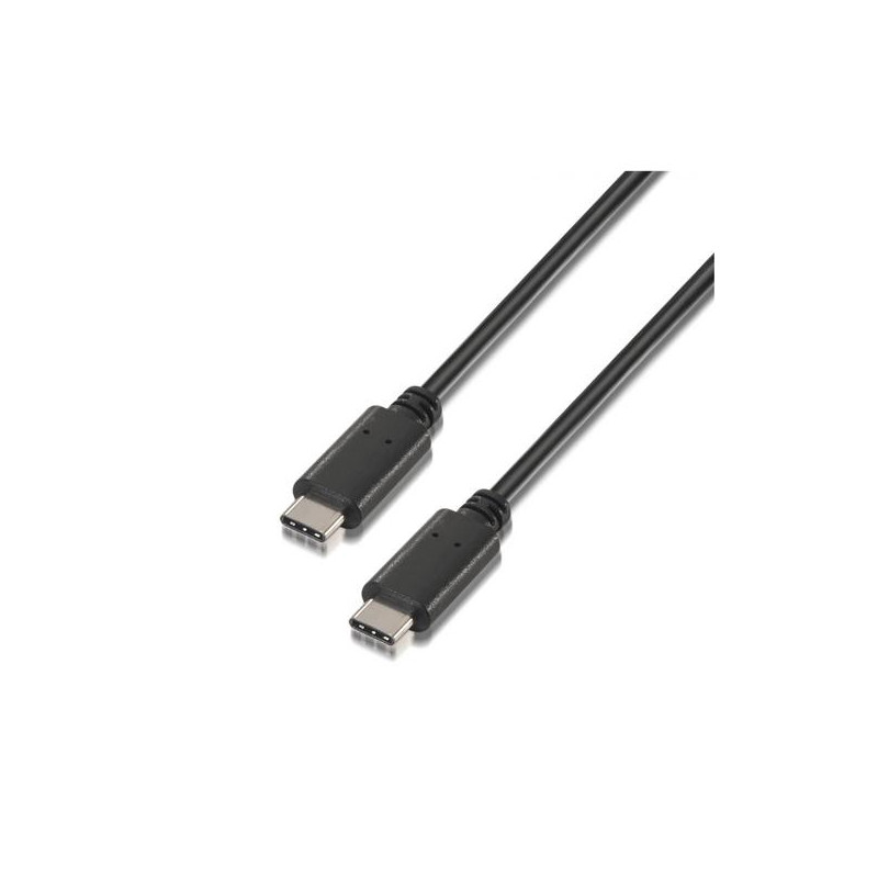 (A107-0055) AISENS CABLE USB 2.0 3A TIPO USB-C/M - C/M 0