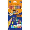 (9505222) BIC LÁPICES DE COLORES KIDS EVOLUTION STRIPES C/SURTIDOS ESTUCHE 12 UD