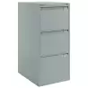 (1633A-AV7) BISLEY ARCHIVADOR METÁLICO BS1633 PREMIUM 3 CAJONES FOLIO CARPETAS COLGANTES MULTIFORMATO FONDO 62CM GRIS