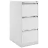 (1633A-BA5) BISLEY ARCHIVADOR METÁLICO BS1633 PREMIUM 3 CAJONES FOLIO CARPETAS COLGANTES MULTIFORMATO FONDO 62CM BLANCO