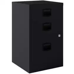 (PFA3-AV1) BISLEY ARCHIVADOR METALICO 2 CAJONES PERSONALES + 1 CAJÓN ARCHIVO A4 FONDO 40CM ANTRACITA