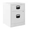 (PFAM1S1F-BA5) BISLEY CAJONERA METÁLICA PF 1 CAJÓN PERSONAL + 1 CAJÓN ARCHIVO MÓVIL FONDO 40CM BLANCO ( MONTADO)