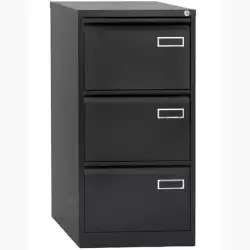 (PSF3-AV1) BISLEY ARCHIVADOR METÁLICO PSF LIGHT 3 CAJONES FOLIO CARPETAS COLGANTES MULTIFORMATO FONDO 62CM - ANTRACITA
