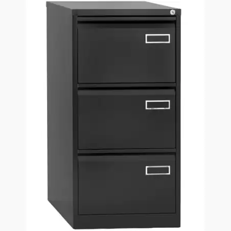 (PSF3-AV1) BISLEY ARCHIVADOR METÁLICO PSF LIGHT 3 CAJONES FOLIO CARPETAS COLGANTES MULTIFORMATO FONDO 62CM - ANTRACITA