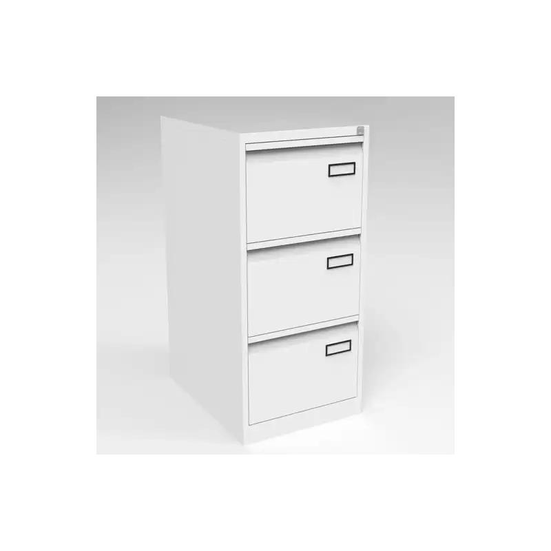 (PSF3-BA5) BISLEY ARCHIVADOR METÁLICO PSF LIGHT 3 CAJONES FOLIO CARPETAS COLGANTES MULTIFORMATO FONDO 62CM - BLANCO