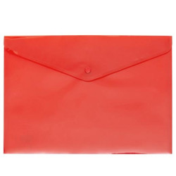 (4871251) GRAFOPLÁS SOBRE BROCHE ECOPLÁS FOLIO POLIPROPILENO TRANSLÚCIDO ROJO