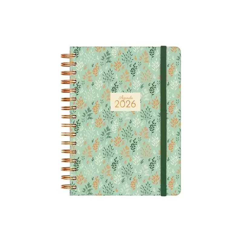 (760063026) FINOCAM AGENDA ESPIRAL YOU E10-155X212MM 1DP TAPA DURA TRIGO 2026