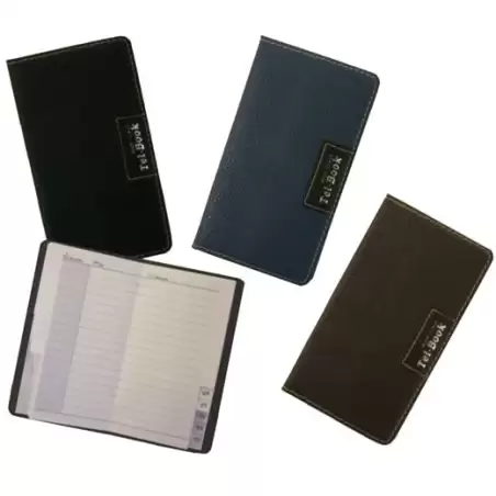 (313925) BISMARK LISTÍN TELEFÓNICO DE BOLSILLO 3 COLORES SURTIDOS