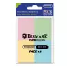 (921090) BISMARK TACO DE NOTAS ADHESIVAS 50H 38X51 COLORES PASTEL