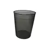 (317273) BISMARK PAPELERA DE REJILLA ALTA CAPACIDAD 18 LITROS 340X240 MM NEGRO