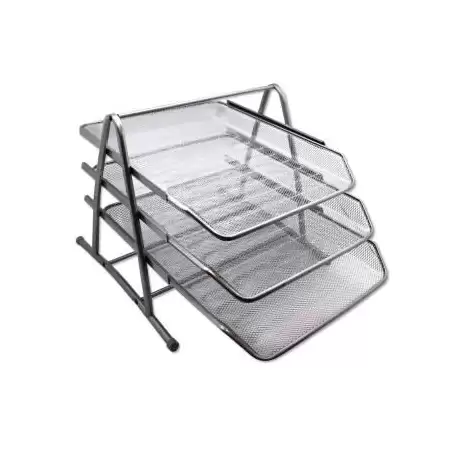 (324515) BISMARK BANDEJA DE REJILLA TRIPLE 35X30X24.5 CM CROMADO