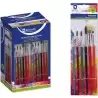 (326064) BISMARK SET 6 PINCELES COLORES SURTIDOS