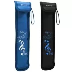 (332967) BISMARK FUNDA PARA FLAUTA MÚSICA CON ASA COLORES SURTIDOS