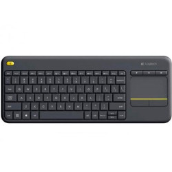 (920-007137) LOGITECH TECLADO K400 PLUS INALÁMBRICO QWERTY ESPAÑOL NEGRO