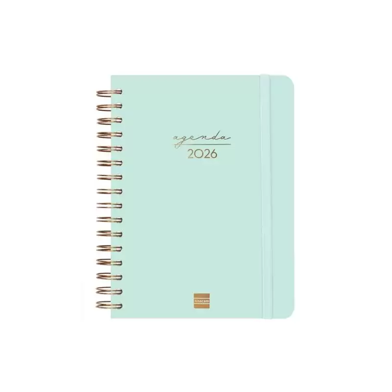 (762040326) FINOCAM AGENDA ESPIRAL ALMA E10-155X212MM 1DP TAPA DURA CORAL 2026