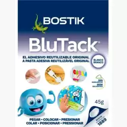 (30817048 (1739)) BOSTIK MASILLA ADHESIVA BLU TACK  45GR BLANCO
