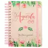 (770320126) FINOCAM AGENDA ESPIRAL THE FLOWER JOURNAL E10-155X212MM 1DP TAPA DURA ROSA 2026