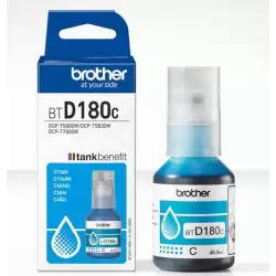 (BTD180C) BROTHER BOTELLA DE TINTA CIAN DCP-T580DW/T780DW