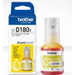 (BTD180Y) BROTHER BOTELLA DE TINA AMARILLO DCP-T580DW/T780DW