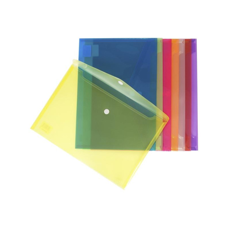 (4872230) GRAFOPLÁS SOBRE VELCRO ECOPLÁS FOLIO POLIPROPILENO TRANSLÚCIDO AZUL