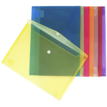 (4872230) GRAFOPLÁS SOBRE VELCRO ECOPLÁS FOLIO POLIPROPILENO TRANSLÚCIDO AZUL