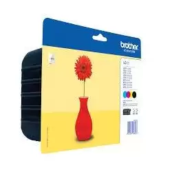 (LC121VALBP) BROTHER TINTA BK/C/M/Y DCP-J552DW - MFC-J470DW - PACK 4 COLORES