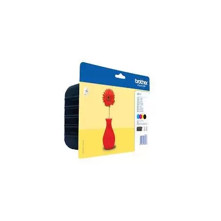 (LC121VALBP) BROTHER TINTA BK/C/M/Y DCP-J552DW - MFC-J470DW - PACK 4 COLORES