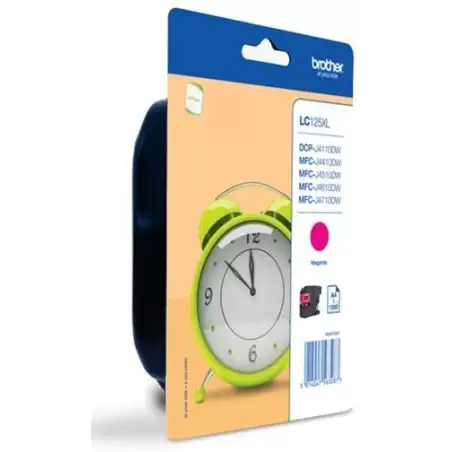 (LC125XLMBP) BROTHER TINTA MAGENTA MFC-J4410DW/J4510DW - BLISTER