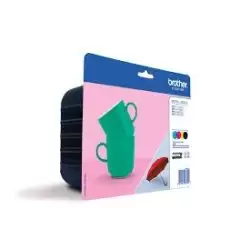 (LC227XLVALBP) BROTHER TINTA BK/C/M/Y/B DCP-J4120DW- MFC-J4420DW/J4620DW - PACK 4 COLORES