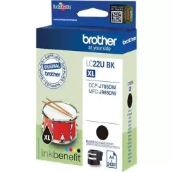 (LC22UBKBP) BROTHER TINTA NEGRO DCP-J785DW