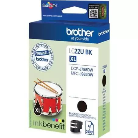 (LC22UBKBP) BROTHER TINTA NEGRO DCP-J785DW