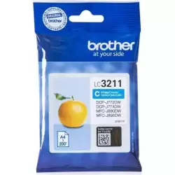 (LC3211C) BROTHER TINTA CIAN DCP-J572DW - MFC-J491DW/J497DW/J890DW/J895DW