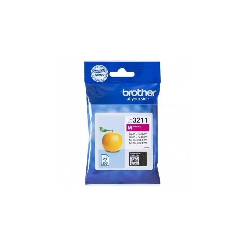 (LC3211M) BROTHER TINTA MAGENTA DCP-J572DW - MFC-J491DW/J497DW/J890DW/J895DW