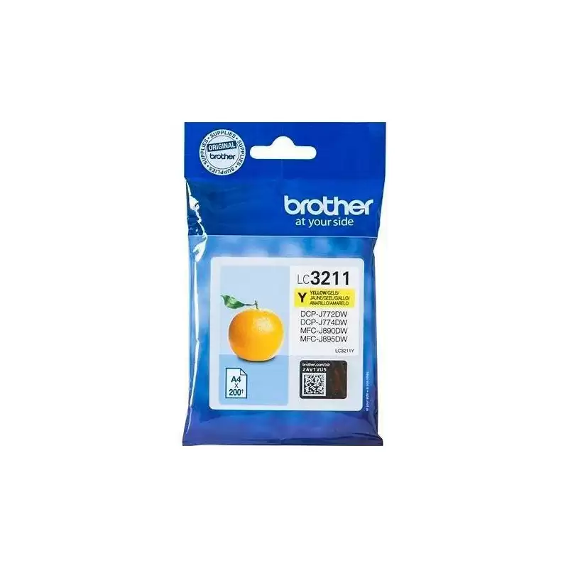 (LC3211Y) BROTHER TINTA AMARILLO DCP-J572DW - MFC-J491DW/J497DW/J890DW/J895DW